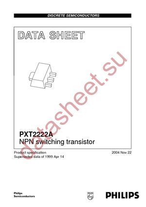 PXT2222A T/R datasheet  